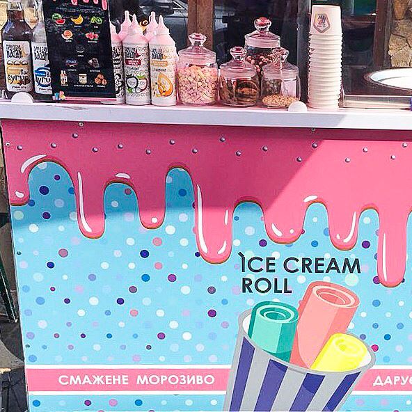 Магазин мороженого «Ice Cream Roll»